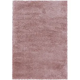 Ayyildiz Fluffy 3500 Hochflorteppich 80 x 150 cm rosa
