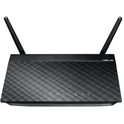 ASUS RT-N12LX WLAN-Router Schnelles Ethernet Schwarz