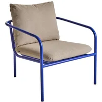 Brafab Bendt Loungesessel indigo blau/beige