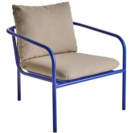 Brafab Bendt Loungesessel indigo blau/beige