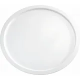 APS 83869 Tablett PURE, Ø 38 cm, Höhe 2,5 cm, Melamin, weiß