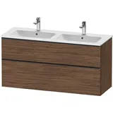 Duravit Me by Starck Doppelwaschtisch mit D-Neo Waschtischunterschrank mit 2 Auszügen B: 130 H: 62.5
