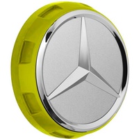Mercedes-Benz Mercedes-Benz Collection Mercedes-Benz AMG Radnabenabdeckung | Zentralverschlussdesign | gelb