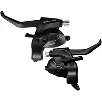 Shimano Schaltung Tourney TX800 3x8-Speed Brake/Shift Lever Set Black