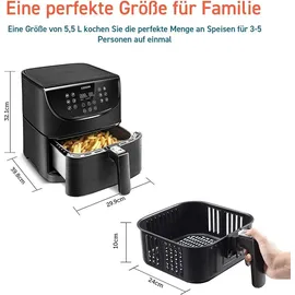COSORI CP-158-AF-RXB schwarz