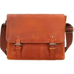 Klondike 1896 Joe Messenger Leder 32 cm cognac