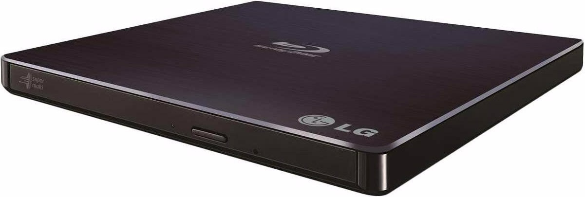 LG BP55EB40 (Blu-ray Brenner, DVD Brenner, DVD Laufwerk, CD Laufwerk, Blu-ray Laufwerk, CD Brenner), Optisches Laufwerk, Schwarz
