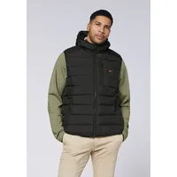Chiemsee Weste im gesteppten Puffer-Design Schwarz L