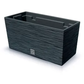 Prosperplast FURU Pflanzgefäß 39,5 x 18,5 x 19,5 cm 8L grau