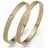 FIRETTI Trauring Schmuck Geschenk Gold 375 Hochzeit Ehering "LIEBE", Made in Germany, wahlweise mit oder ohne Brillant gelb|goldfarben 58