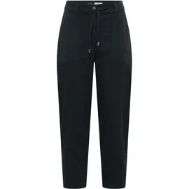Cecil Stoffhose CECIL "Style Scarlett", grün, Web, 62% Baumwolle, 34% Lyocell, 4% Elasthan, unifarben, normal lang, Hosen Stoffhose,
