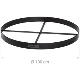 Cook King CookKing Feuerschale Stahlbasis für Feuerschalen Ø 100 cm Schwarz
