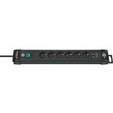 Brennenstuhl Premium-Line 6-fach + 2  USB 3 m schwarz