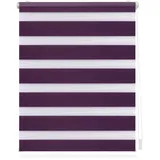 Lichtblick Duo Rollo / Doppelrollo Klemmfix 60 x 220 cm brombeer