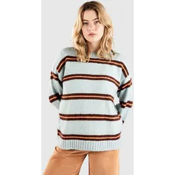 Vans Suzie Stripe Crew Strickpullover gray mist Gr. L