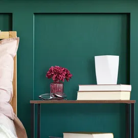 Relaxdays Nachttisch Industrial, 2er Set, Dunkelbraun,Schwarz