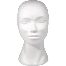 Rayher Styroporform Kopf weiblich 29 cm