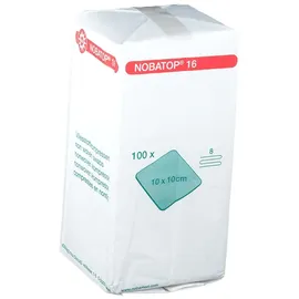 NOBAMED Nobatop 16 Kompressen 10x10 cm unsteril