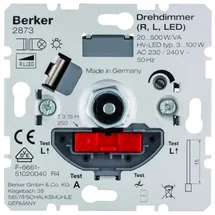 Berker Drehdimmer NV mit Softrastung Hauselektronik