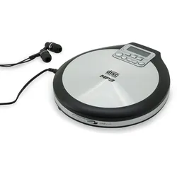 Soundmaster CD9220 CD-Player Persönlicher CD-Player Schwarz, Edelstahl