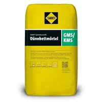 Sakret GMS/KMS Dünnbettmörtel Porenbeton Kalksandstein Kleber 25 kg