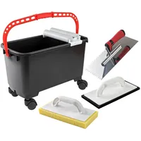 DEMA Fliesenwaschset 4tlg. mit Rollen