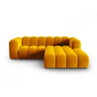 Micadoni Ecksofa Lupine, modular 3-Sitzer gelb