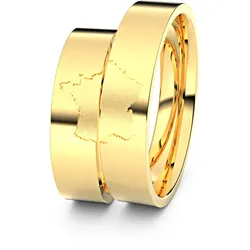 Trauringe Frankreich 333er Gelbgold - 0039