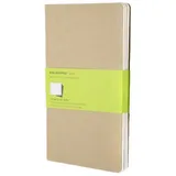 Moleskine Notizbuch Cahier Large A5 blanko packpapierbraun