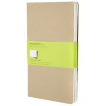Moleskine Notizbuch Cahier Large A5 blanko packpapierbraun