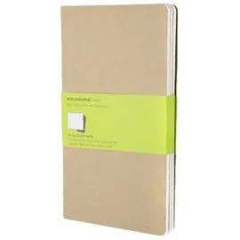 Moleskine Notizbuch Cahier Large A5 blanko packpapierbraun