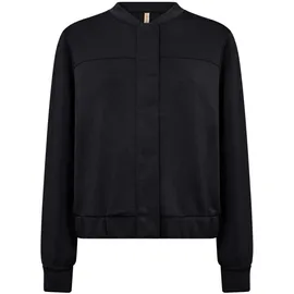 Soyaconcept Cardigan "SC-BANU 225", Damen, Gr. S, schwarz, Web, Obermaterial: 48% Modal, 48% Polyester, 4% Elasthan, unifarben, regular fit normal, Rundhals, Strickjacken