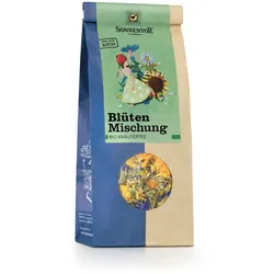 Blütenmischung Tee lose bio – 40 g blumige Bio-Kräutermischung