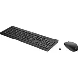 HP 235 - Tastatur-und-Maus-Set - kabellos - 2.4 GHz