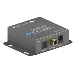 PureTools PT-C-DADM - Digital zu Analog Audio Decoder - Toslink, Koaxial, Dolby ...