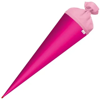 ROTH Bastelschultüte mit Verschluss, pink