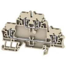 Weidmüller Klemme 2,5qmm beige ZDK 2.5