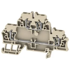 Weidmüller Klemme 2,5qmm beige ZDK 2.5