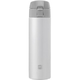 Zwilling Thermo Thermoflasche, Reisebecher, Doppelwandisolierung, Sicherheitsverschluss, 450 ml, Höhe: 22,8 cm, Weiß