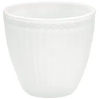 GREENGATE Latte Macchiato Tasse 0,3 l Weiß