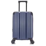 InterGo Reisekoffer Trolley Reisen Travel mit 4 Lenkrollen Koffer