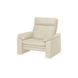 erpo just relax Ledersessel  JR963 Bari ¦ beige ¦ Maße (cm): B: 103 H: 99 T: 85