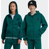 Adidas Z.N.E. Kids Zip-Hoodie Collegiate Green / Black 176