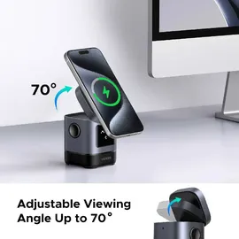 UGREEN Uno 2-in-1 Qi2 Kabelloses Ladegerät 15W