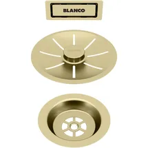 Blanco Ablauf- und Überlaufset für Einzelbecken 203476 satin gold