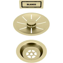 Blanco Ablauf- und Überlaufset für Einzelbecken 203476 satin gold