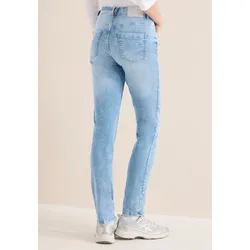 CECIL Slim-fit Jeans Light blue washed – Damen, Größe 32, Länge 28