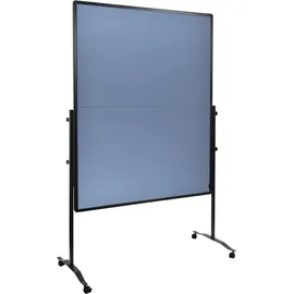 Legamaster Moderationswand PREMIUM PLUS klappbar 120,0 x 150,0 cm blau/grau