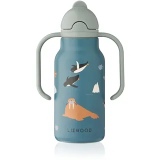 Liewood - Kimmie bedruckte Flasche, 250 ml, Arctic / ocean view