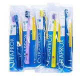 CURAPROX 5 x Zahnbürste CS 1560 Soft - Handzahnbürste für Erwachsene mit 1560 Soft CUREN Borsten - 5 Stück, Weiß
